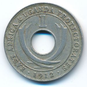 Восточная Африка, 1 цент (1912 г.)