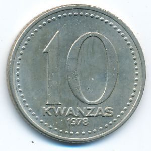 Ангола, 10 кванза (1978 г.)