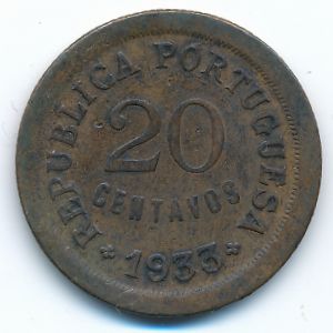 Гвинея-Бисау, 20 сентаво (1933 г.)