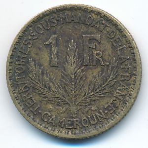 Камерун, 1 франк (1925 г.)