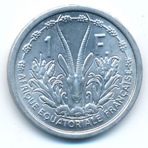 Французская Экваториальная Африка, 1 франк (1948 г.)
