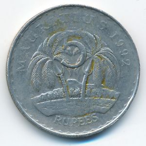 Маврикий, 5 рупий (1992 г.)