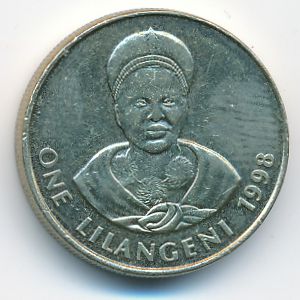 Свазиленд, 1 лилангени (1998 г.)