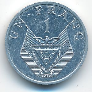 Руанда, 1 франк (1985 г.)