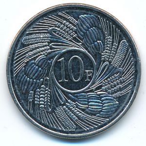 Бурунди, 10 франков (2011 г.)
