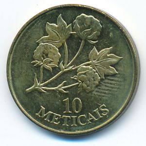 Мозамбик, 10 метикал (1994 г.)
