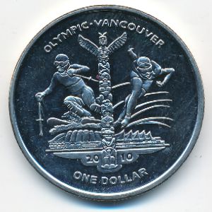 Сьерра-Леоне, 1 доллар (2009 г.)