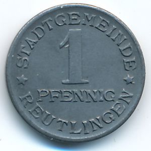 Ройтлинген., 1 пфенниг (1920 г.)