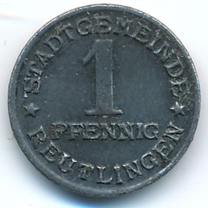 Ройтлинген., 1 пфенниг (1920 г.)