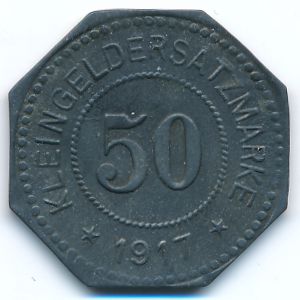Rosenheim, 50 пфеннигов, 1917