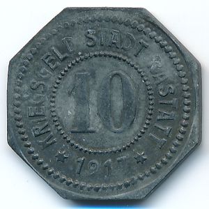 , 10 пфеннигов, 1917