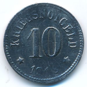 Рот., 10 пфеннигов (1918 г.)