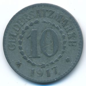 Познань., 10 пфеннигов (1917 г.)