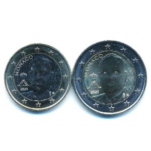 Монако, Набор монет (2025 г.)