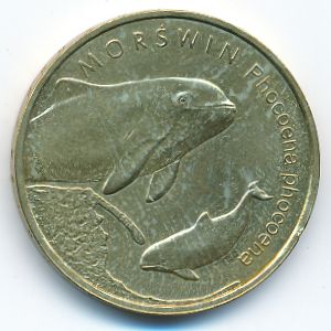 Польша, 2 злотых (2004 г.)