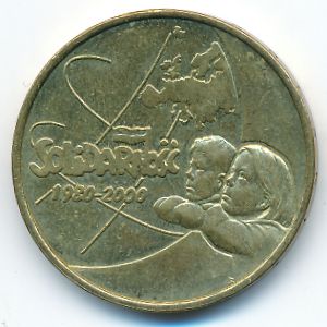 Польша, 2 злотых (2000 г.)