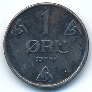 Норвегия, 1 эре (1941 г.)
