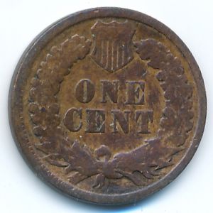 США, 1 цент (1891 г.)