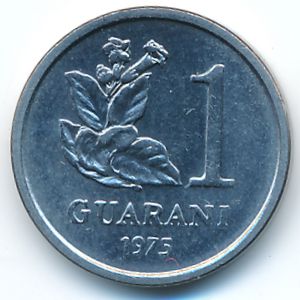 Парагвай, 1 гуарани (1975 г.)