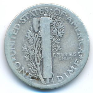 США, 1 дайм (1926 г.)