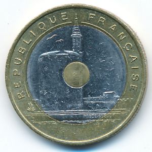 Франция, 20 франков (1993 г.)