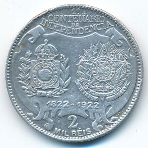 Бразилия, 2000 рейс (1922 г.)