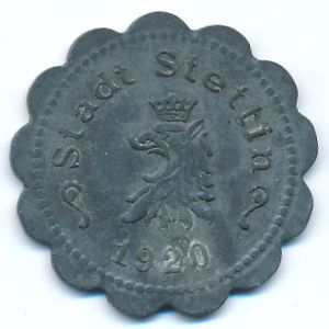 Штеттин., 50 пфеннигов (1920 г.)