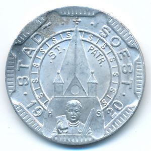 Зост., 50 пфеннигов (1920 г.)