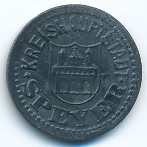 Шпайер., 5 пфеннигов (1917 г.)