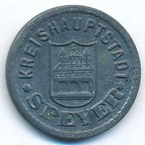 Шпайер., 10 пфеннигов (1917 г.)