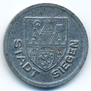 Зиген., 10 пфеннигов (1918 г.)