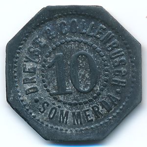 Зёммерда., 10 пфеннигов