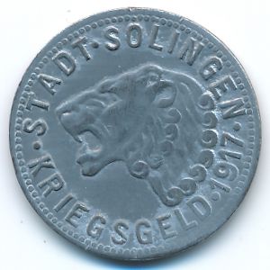 Золинген., 50 пфеннигов (1917 г.)