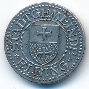 Эльбинг., 1 пфеннинг (1918 г.)
