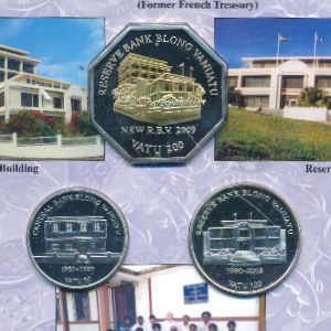 Vanuatu, Набор монет, 2009