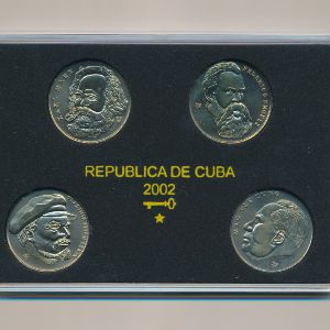 Cuba, Набор монет, 2002