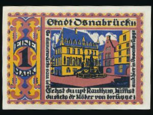 Нотгельды Германии, 1 марка