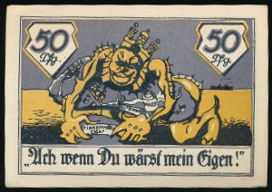 Нотгельды Германии, 50 пфеннигов (1922 г.)