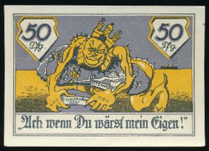 Нотгельды Германии, 50 пфеннигов (1922 г.)