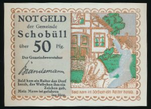 Нотгельды Германии, 50 пфеннигов