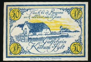 Нотгельды Германии, 50 пфеннигов (1921 г.)