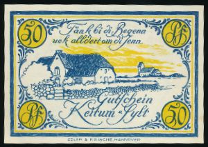 Нотгельды Германии, 50 пфеннигов (1921 г.)