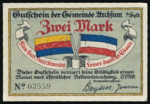 Нотгельды Германии, 2 марки (1921 г.)