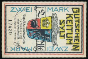 Нотгельды Германии, 2 марки (1921 г.)