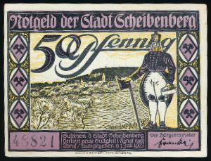 Нотгельды Германии, 50 пфеннигов (1921 г.)