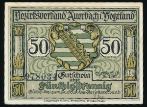 Нотгельды Германии, 50 пфеннигов (1921 г.)