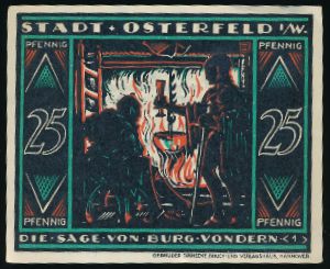 Нотгельды Германии, 25 пфеннигов (1921 г.)