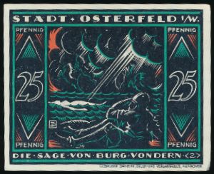 Нотгельды Германии, 25 пфеннигов (1921 г.)