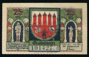 Нотгельды Германии, 25 пфеннигов (1921 г.)