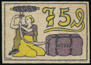 Нотгельды Германии, 75 пфеннигов (1921 г.)